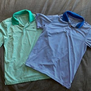 Set of 2 Vineyard Vines Boy’s Polos Sz M